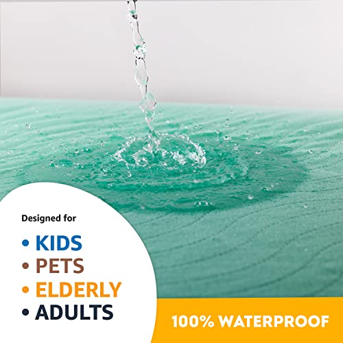 IMPROVIA® Washable Underpads, 34" x 36" (Pack of 4) - Heavy Absorben IMPROVIA