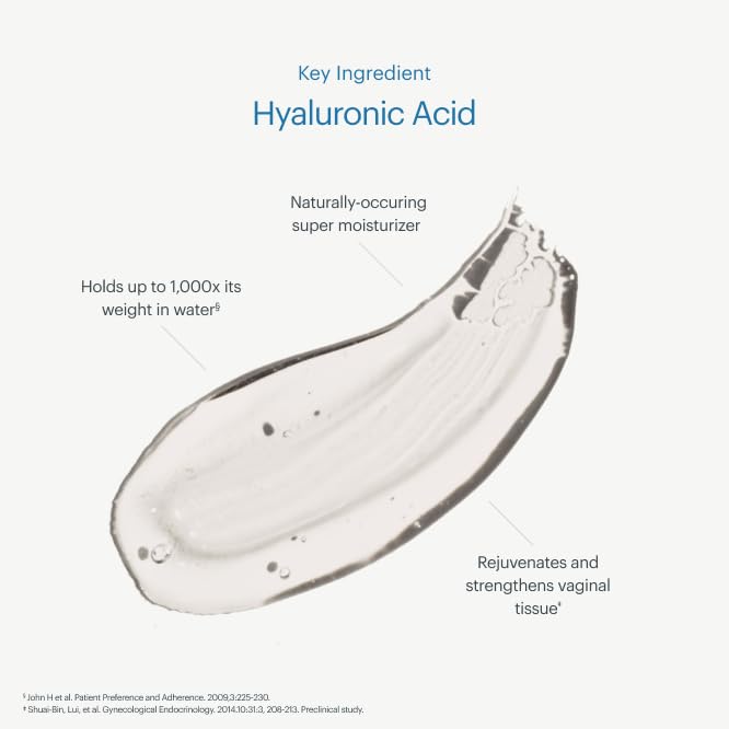 Bonafide Revaree – Drug-Free, Hormone-Free Vaginal Moisturizer with Hyaluronic Acid – 90 Day Supply Bonafide