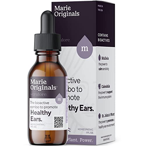 Organic Ear Oil for Earache Irritation, All Natural Eardrops for Infection Marie Originals