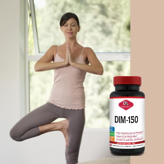 Olympian Labs DIM Supplement 150mg - DIM Diindolylmethane 60 Capsule Supply of DIM Olympian Labs