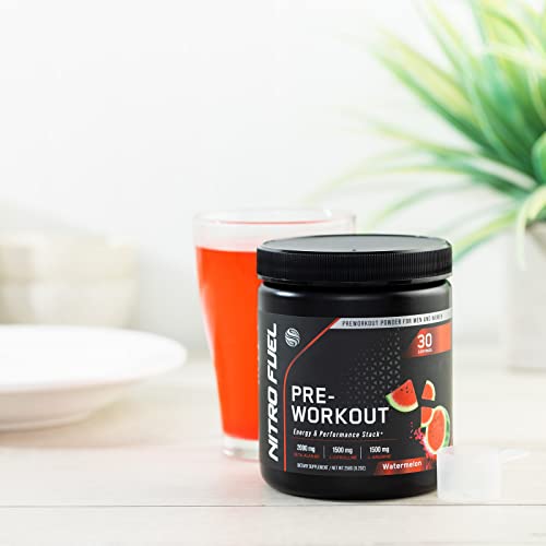 Pre-Workout Powder with Beta-Alanine & Caffeine for Energy, L-Citrulline & L-Arginine SILVERONYX