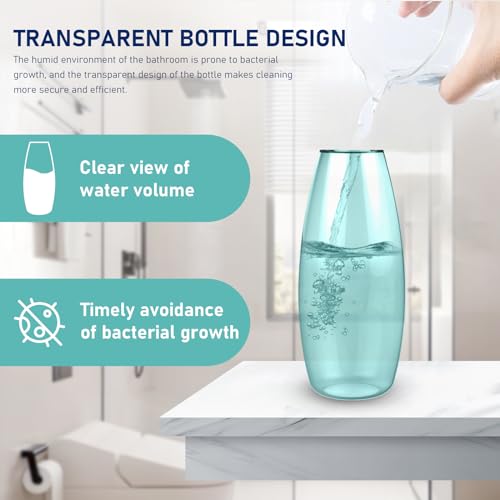 Peri Bottle Postpartum Portable Bidet - Perineal Bottle with 1 Ice Pack, Upside Down Squirt Bottle TheGreen