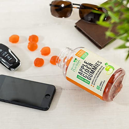 Vegan Apple Cider Vinegar Gummies | Max Strength 1000mg | ACV Supplement Gummy for Adults