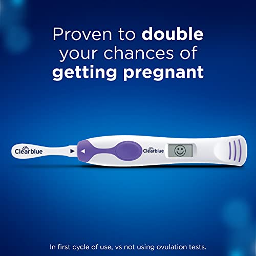 Clearblue Connected Ovulation Test System featuring Bluetooth connectivity and Advanced Clearblue