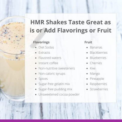 HMR 120 "Classic" Shake Meal Replacement Powder | Vanilla Shake Mix to Support Healthy