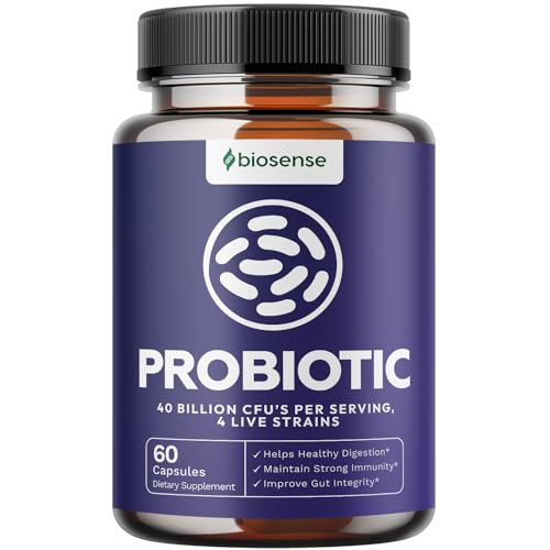 Colon Health Probiotic and Prebiotic Capsules - Gut Health Prebiotics and Probiotics 
