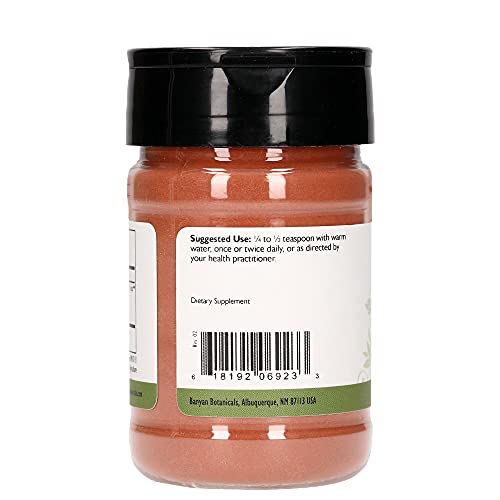 Banyan Botanicals Manjistha Powder, Spice Jar - USDA Organic - Rubia cordifolia - Cleanses Banyan Botanicals