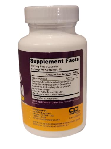 (2 Pack) Keto Advantage Keto Burn Pills Includes Apple Cider Vinegar goBHB Exogenous