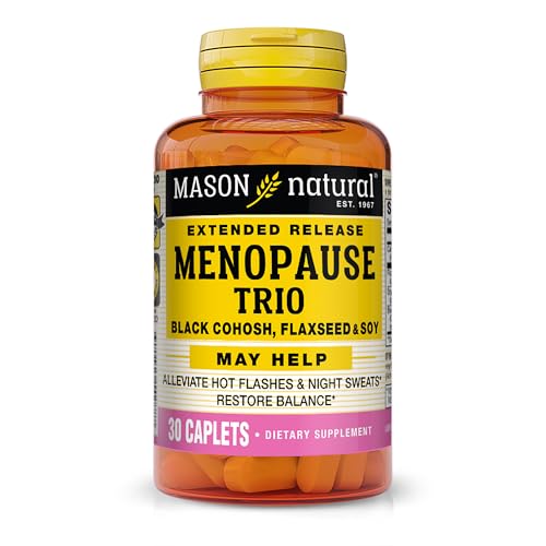 Mason Natural Menopause Trio: Black Cohosh, Flaxseed, & Soy (Extended Release)