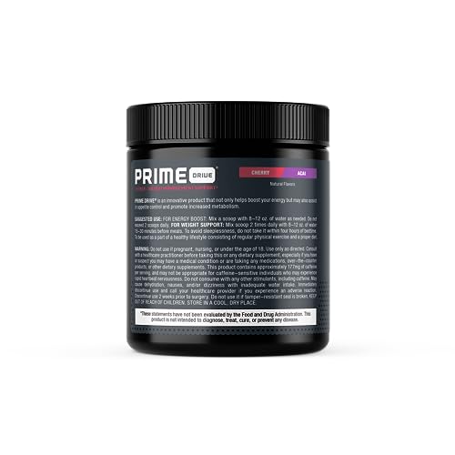 Complete Nutrition Prime Drive Cherry Acai Energy Drink Powder Complete Nutrition