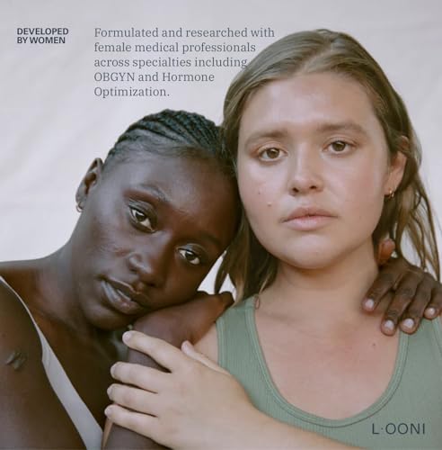 LOONI Balance Beam Mood Complex Supplement | PMS Relief with Ashwagandha, Vitamin B12 L·OONI