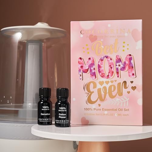 COCORRÍNA Essential Oil Gift Set - 6 Pack / 10ml Pure Essential Oils for Diffusers