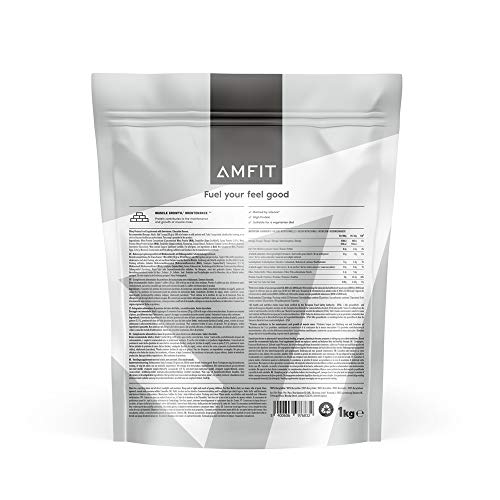 Amazon Brand - Amfit Nutrition Whey Protein Powder, Chocolate Flavour, 33 Servings, 1 kg Amfit Nutrition