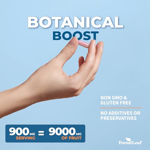 ForestLeaf Sambucus Elderberry with Vitamin C and Zinc - 9000mg Ult