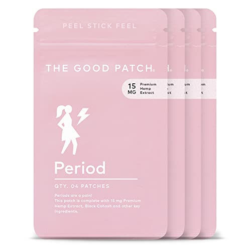 The Good Patch Menstrual and Period Support - Sustained Release Plant Powered Period Patch