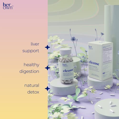 her own Cleanse, Gentle Detox, Supports Healthy Gut, Ocean Algae Cleanse, Prebiotic/Probiotic Blend