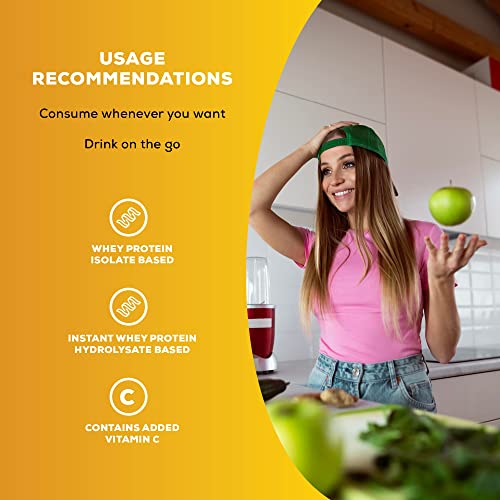 BioTechUSA Juicy Isolate | Gluten-Free, Lactose-Free, Sugar-Free | Refreshing Protein Soft Drink BioTechUSA