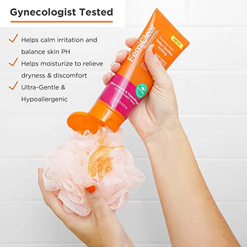 FemiClear Restoratives Soothing Feminine Wash - Feminine Care Wash for Itching & Irritated Skin FemiClear