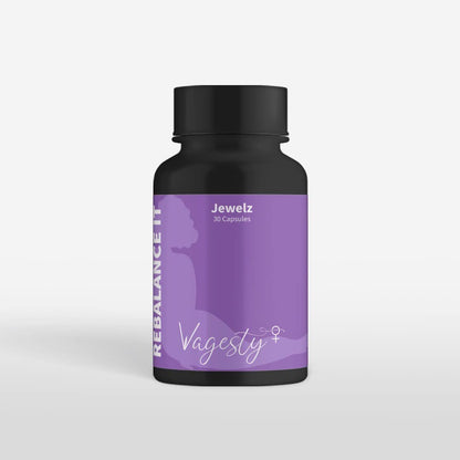 Vagesty Jewelz boric Acid Vaginal Suppositories, 100% Pure boric Acid, rebalance Vaginal pH