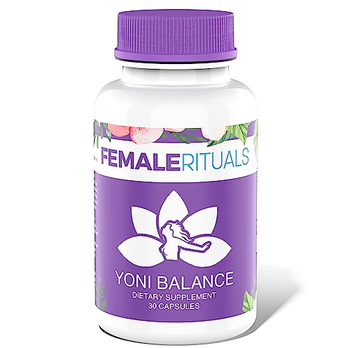 FEMALE RITUALS Yoni Balance Vaginal Tightening Pills 30 Pack - Vaginal Rejuvenation & Vagina Moisturizer