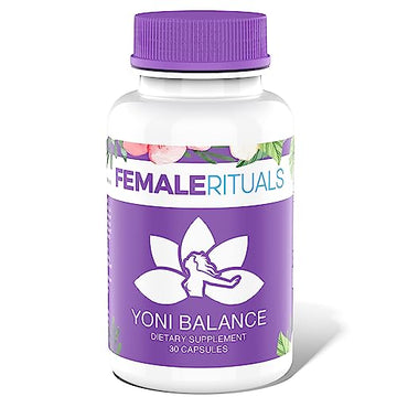 FEMALE RITUALS Yoni Balance Vaginal Tightening Pills 30 Pack - Vaginal Rejuvenation & Vagina Moisturizer