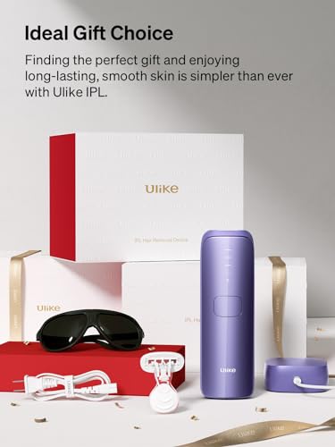 Ulike Laser Hair Removal for Women and Men, Air 3 IPL Hair Removal with Sapphire Ice-Cooling System Ulike