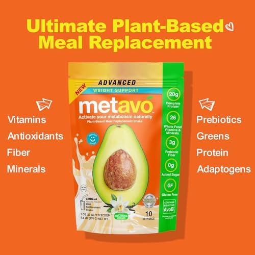 Metavo Advanced Weight Support Meal Replacement Vanilla Metavo