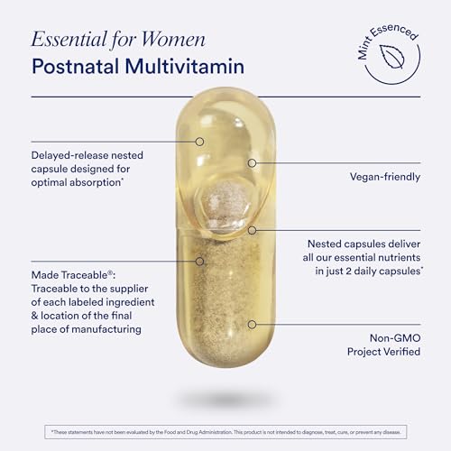 Ritual Postnatal Mom-to-Baby Set, Postpartum Multivitamin and Natal Choline Supplements Ritual