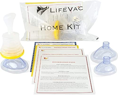LifeVac Choking Rescue Device for Kids and Adults | Portable Airway Assist LifeVac