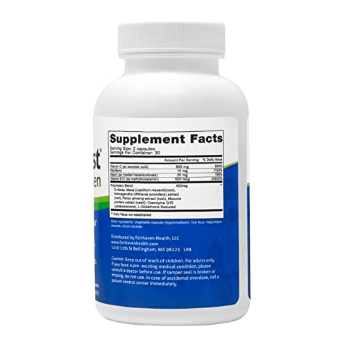 CountBoost for Men - Male Fertility Supplement to Support Count - with Ashwagandha, Maca Fairhaven Health