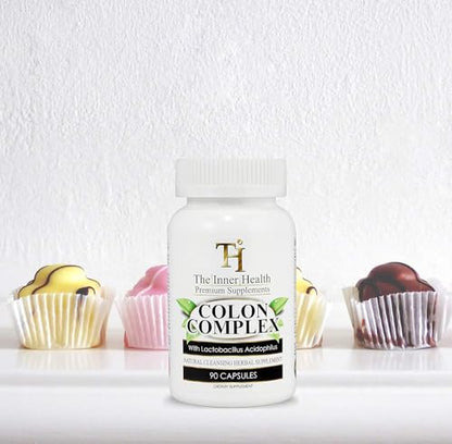 The Inner Health Colon & Gut Cleanse Detox Formula - Supporting Gut Health, Purification