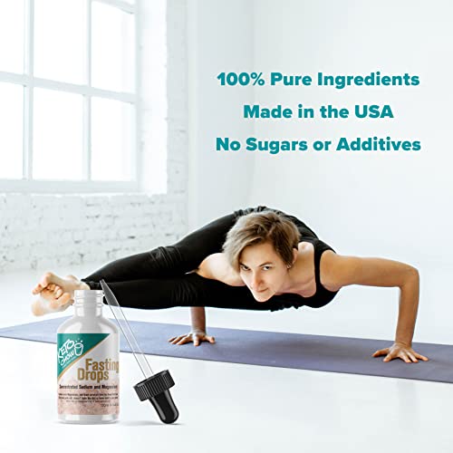 Keto Chow Fasting Drops | Sodium and Ionic Magnesium Fasting Supplement | Intermittent