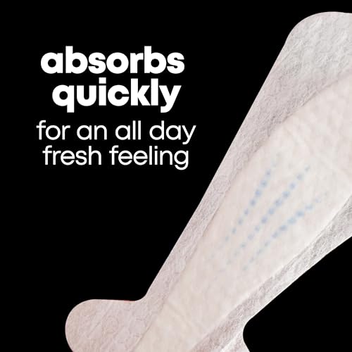 U by Kotex Balance Daily Wrapped Thong Panty Liners, Light Absorbency, Regular Length, 50 Count U by Kotex