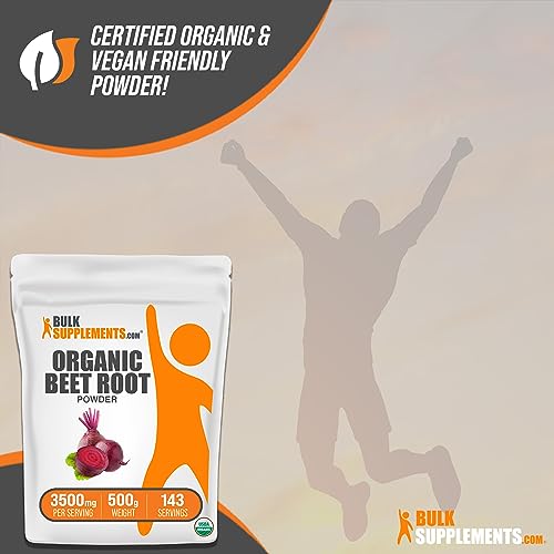 BULKSUPPLEMENTS.COM Organic Beet Root Powder - Beet Powder Organic, Beetroot BULKSUPPLEMENTS.COM