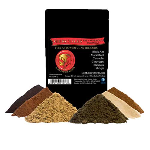 Lost Empire Herb's Pre Workout Herbal Supplement (Powder ~ 100g) || Premium Grade