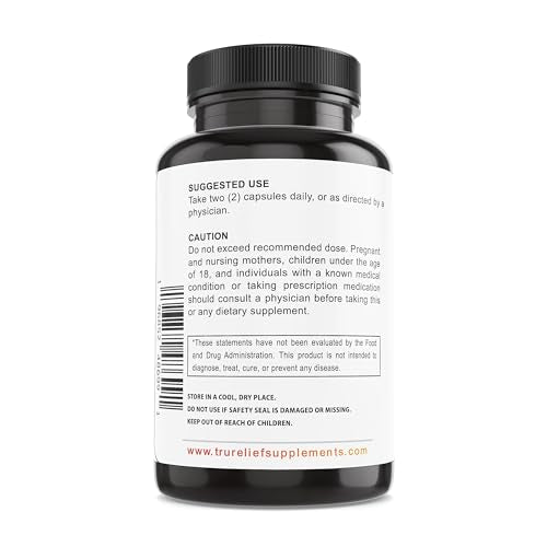 TR TRURELIEF Berberine 1200mg w/Ceylon Cinnamon & Green Tea - 120 Caps TR TRURELIEF