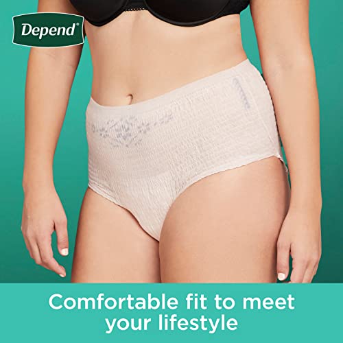 Depend Fresh Protection Adult Incontinence Underwear for Women Depend