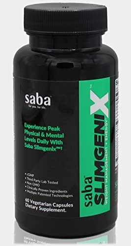 Saba SlimGenix -Energy, Weight Management, Appetite Control, Focus, Fat Burner