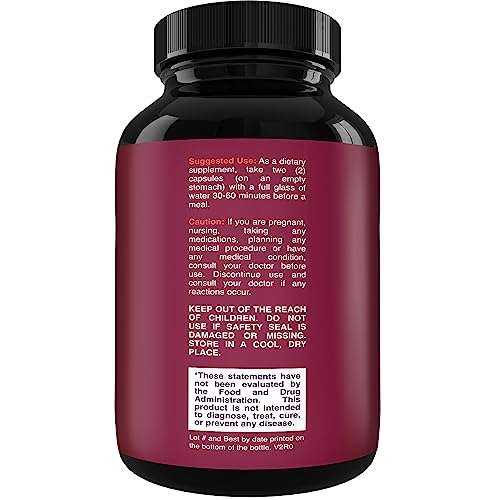 Pure Forskolin Extract for Weight Loss Supplement Powerful Antioxidant - Maximum Strength Natures Craft