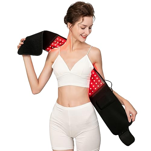 USUIE Red Light Therapy Belt, Infrared Light Therapy Wrap Red Light Therapy Device 
