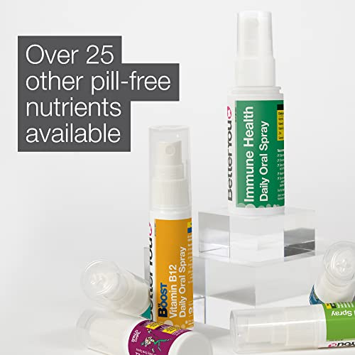 BetterYou Boost Vitamin B12 Daily Oral Spray, Pill-free Vitamin B12 Supplement for Energy Better You