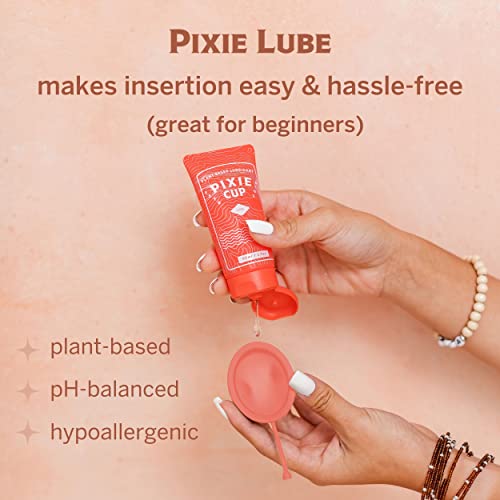 Pixie Menstrual Disc Kit - Best Period Disc Starter Kit - 2 Discs, 20 Wipes, Wash, Lube, Public Restroom Pixie Cup