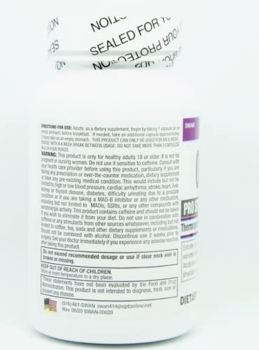 Swan Extreme OxyElite Pro Strength Thermogenic Fat Burners,Capsule, 90 Count Extreme OxyElite Pro Strength