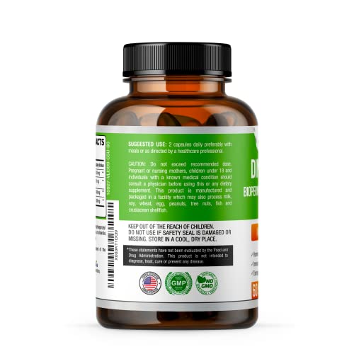 Simple Organica DIM Supplement for Women and Men 300mg with BioPerine, Broccoli Simple Organica