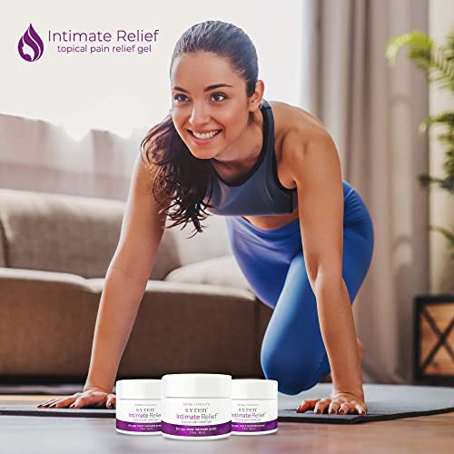 Syren Intimate Relief - Intimate Pain Relieving Gel - Relieves Vulva Pain, Throbbing, Spasms, Vaginal Dryness SYREN