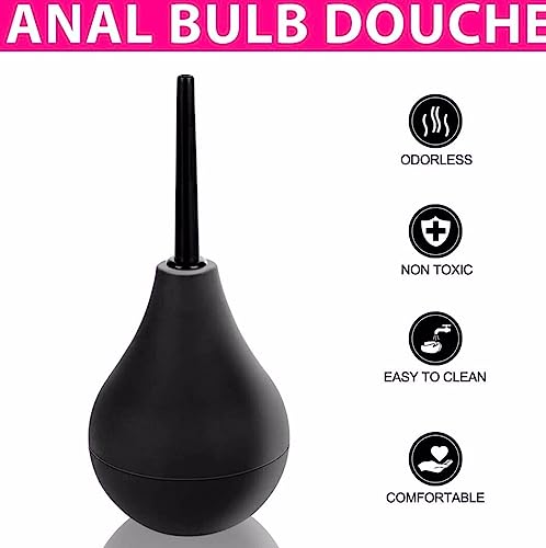 Bodundirect Medical Materials Anal Douche Enema Bulb Vaginal Douche Enemas Cleaner for Women’s Bodundirect