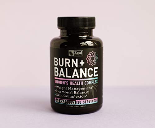 Zeal Naturals Weight Loss Support for Women + Daily Balance Vitmains (Iron, Vitamin D