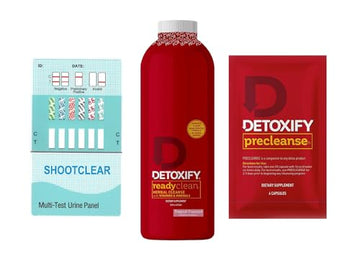 Shootclhear - Detoxify readyclean Detox Drink, Herbal Precleanse Pills, 6 Panel Test, Detox