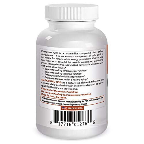 Best Naturals COQ10 100 mg 120 Capsules Best Naturals