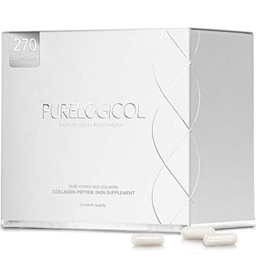 Collagen Supplement, Best Hydrolysed Collagen Peptides, 3 Months Supply for Younger Looking Skin